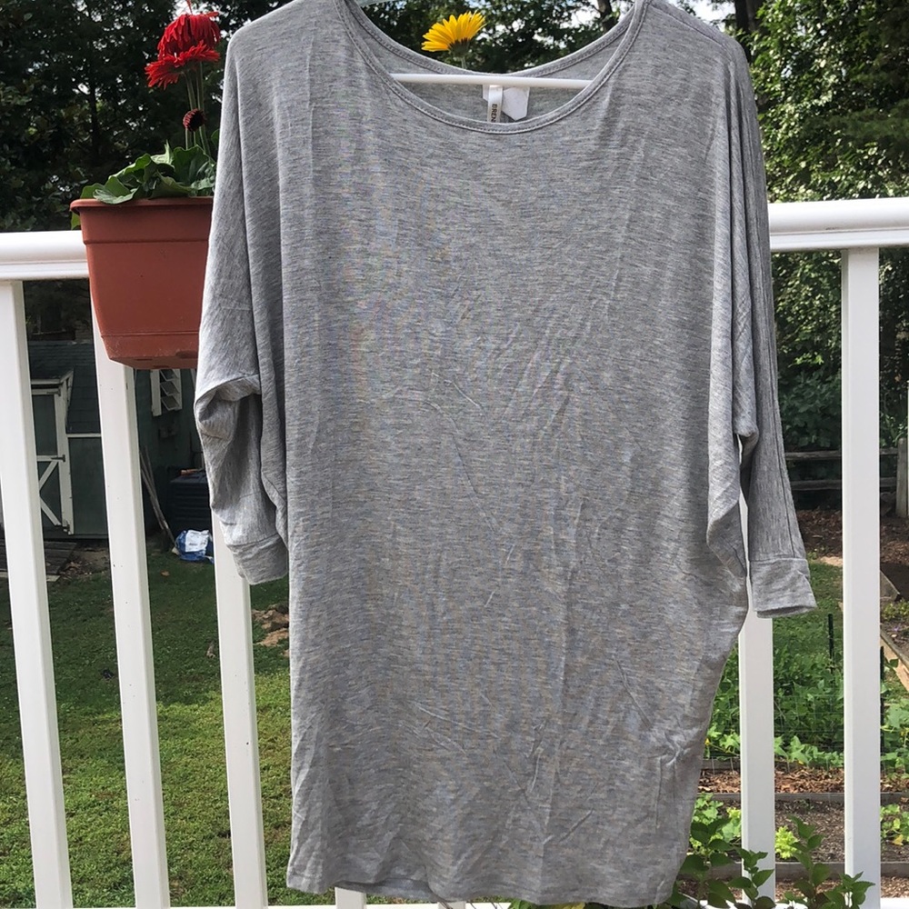 Soft and Stretchy Gray Shirt
